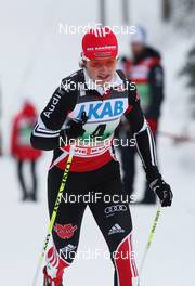 21.11.2010, Gaellivare, Sweden (SWE): Katrin Zeller (GER), Rossignol, Rottefella, One Way, adidas  - FIS world cup cross-country, 4x5km women, Gaellivare (SWE). www.nordicfocus.com. © Hemmersbach/NordicFocus. Every downloaded picture is fee-liable.