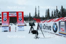 19.11.2010, Gaellivare, Sweden (SWE): new presenter boxes of FIS, feature - FIS world cup cross-country, training, Gaellivare (SWE). www.nordicfocus.com. © Hemmersbach/NordicFocus. Every downloaded picture is fee-liable.