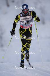 27.11.2010, Kuusamo, Finland (FIN) : Roddy Darragon (FRA), Salomon, One Way  - FIS world cup cross-country, 10km men, Kuusamo (FIN). www.nordicfocus.com. © Laiho/NordicFocus. Every downloaded picture is fee-liable.