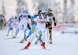 28.11.2010, Kuusamo, Finland (FIN): Lina Andersson (SWE), Madshus, Rottefella, Craft  - FIS world cup cross-country, 10km women handicap start, Kuusamo (FIN). www.nordicfocus.com. Â© Felgenhauer/NordicFocus. Every downloaded picture is fee-liable.