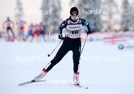 28.11.2010, Kuusamo, Finland (FIN): Krista Lahteenmaki (FIN), Madshus, Craft  - FIS world cup cross-country, 10km women handicap start, Kuusamo (FIN). www.nordicfocus.com. Â© Felgenhauer/NordicFocus. Every downloaded picture is fee-liable.
