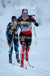 27.11.2010, Kuusamo, Finland (FIN): Nicole Fessel (GER), Rossignol, Rottefella, Alpina, One Way, adidas  - FIS world cup cross-country, 5km women, Kuusamo (FIN). www.nordicfocus.com. © Laiho/NordicFocus. Every downloaded picture is fee-liable.