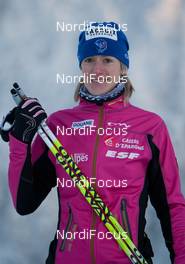 25.11.2010, Kuusamo, Finland (FIN):  Aurore Jean (FRA), One Way - FIS world cup cross-country, training, Kuusamo (FIN). www.nordicfocus.com. © Laiho/NordicFocus. Every downloaded picture is fee-liable.