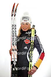 25.11.2010, Kuusamo, Finland (FIN): Stefanie Boehler (GER), Rossignol, Rottefella, Alpina, One Way, adidas  - FIS world cup cross-country, training, Kuusamo (FIN). www.nordicfocus.com. Â© Felgenhauer/NordicFocus. Every downloaded picture is fee-liable.