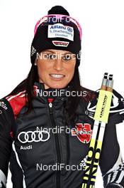 25.11.2010, Kuusamo, Finland (FIN): Nicole Fessel (GER), Rossignol, Rottefella, Alpina, One Way, adidas  - FIS world cup cross-country, training, Kuusamo (FIN). www.nordicfocus.com. Â© Felgenhauer/NordicFocus. Every downloaded picture is fee-liable.