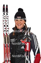 25.11.2010, Kuusamo, Finland (FIN): Denise Herrmann (GER), Atomic, adidas, Alpina  - FIS world cup cross-country, training, Kuusamo (FIN). www.nordicfocus.com. Â© Felgenhauer/NordicFocus. Every downloaded picture is fee-liable.