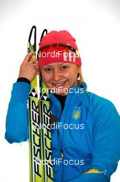 25.11.2010, Kuusamo, Finland (FIN): Yana Bondar (UKR), Fischer, adidas  - FIS world cup cross-country, training, Kuusamo (FIN). www.nordicfocus.com. Â© Felgenhauer/NordicFocus. Every downloaded picture is fee-liable.