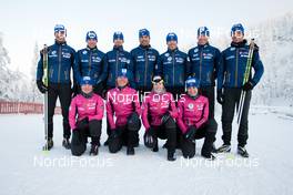 25.11.2010, Kuusamo, Finland (FIN): Team France (FRA) - FIS world cup cross-country, training, Kuusamo (FIN). www.nordicfocus.com. © Laiho/NordicFocus. Every downloaded picture is fee-liable.