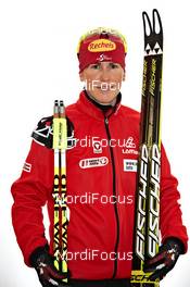 25.11.2010, Kuusamo, Finland (FIN): Katerina Smutna (AUT), Fischer, Rottefella, Rossignol, One Way  - FIS world cup cross-country, training, Kuusamo (FIN). www.nordicfocus.com. Â© Felgenhauer/NordicFocus. Every downloaded picture is fee-liable.