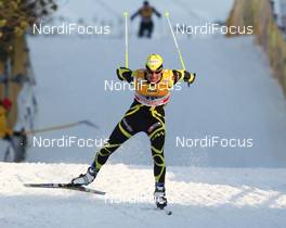 04.12.2010, Duesseldorf, Germany (GER): Cyril Miranda (FRA), Salomon, One Way  - FIS world cup cross-country, individual sprint, Duesseldorf (GER). www.nordicfocus.com. © Hemmersbach/NordicFocus. Every downloaded picture is fee-liable.
