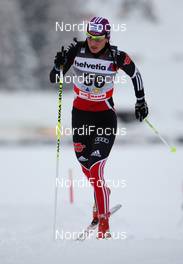 11.12.2010, Davos, Switzerland (SUI):  Nicole Fessel (GER), Rossignol, Rottefella, Alpina, One Way, adidas - FIS world cup cross-country, 10km women, Davos (SUI). www.nordicfocus.com. © Laiho/NordicFocus. Every downloaded picture is fee-liable.