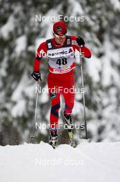 11.12.2010, Davos, Switzerland (SUI):  Sjur Roethe (NOR), Fischer - FIS world cup cross-country, 15km men, Davos (SUI). www.nordicfocus.com. © Laiho/NordicFocus. Every downloaded picture is fee-liable.