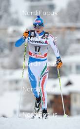 11.12.2010, Davos, Switzerland (SUI): Dietmar Noeckler (ITA), One Way, Salomon  - FIS world cup cross-country, 15km men, Davos (SUI). www.nordicfocus.com. Â© Felgenhauer/NordicFocus. Every downloaded picture is fee-liable.