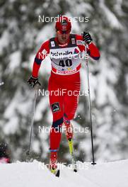 11.12.2010, Davos, Switzerland (SUI):  Petter Northug (NOR), Fischer, Rottefella, Alpina, Ski Go, Swix - FIS world cup cross-country, 15km men, Davos (SUI). www.nordicfocus.com. © Laiho/NordicFocus. Every downloaded picture is fee-liable.