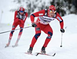 11.12.2010, Davos, Switzerland (SUI): Eldar Roenning (NOR), Rossignol, Rottefella, Swix  - FIS world cup cross-country, 15km men, Davos (SUI). www.nordicfocus.com. Â© Felgenhauer/NordicFocus. Every downloaded picture is fee-liable.