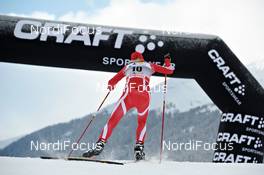 12.12.2010, Davos, Switzerland (SUI): Agnieszka Szymanczyk (POL), Start, Craft  - FIS world cup cross-country, individual sprint, Davos (SUI). www.nordicfocus.com. Â© Felgenhauer/NordicFocus. Every downloaded picture is fee-liable.
