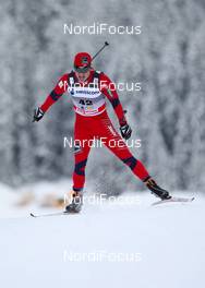 12.12.2010, Davos, Switzerland (SUI): Johan Kjoelstad (NOR), Rossignol, Rottefella, Swix  - FIS world cup cross-country, individual sprint, Davos (SUI). www.nordicfocus.com. © Laiho/NordicFocus. Every downloaded picture is fee-liable.