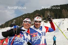 10.04.2010, Davos, Switzerland (SUI): (L-R) Dan Maka (CZE) , Martin Koukal (CZE), Atomic, One Way - Red Bull NordiX Davos-Bolgen, Davos (SUI). www.nordicfocus.com. © Manzoni/NordicFocus. Every downloaded picture is fee-liable.