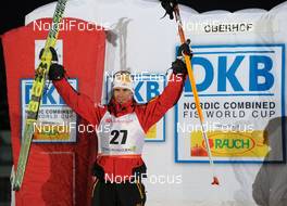 02.01.2010, Oberhof, Germany (GER): Felix Gottwald (AUT), Fischer  - FIS world cup nordic combined, individual gundersen HS140/10km, Oberhof (GER). www.nordicfocus.com. © Felgenhauer/NordicFocus. Every downloaded picture is fee-liable.