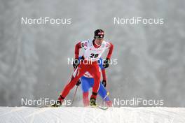 02.01.2010, Oberhof, Germany (GER): Mario Stecher (AUT), Fischer, Rottefella  - FIS world cup nordic combined, individual gundersen HS140/10km, Oberhof (GER). www.nordicfocus.com. © Felgenhauer/NordicFocus. Every downloaded picture is fee-liable.