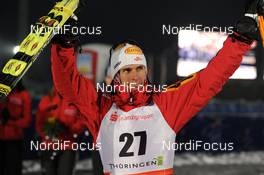 02.01.2010, Oberhof, Germany (GER): Felix Gottwald (AUT), Fischer  - FIS world cup nordic combined, individual gundersen HS140/10km, Oberhof (GER). www.nordicfocus.com. © Felgenhauer/NordicFocus. Every downloaded picture is fee-liable.
