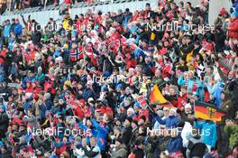 13.03.2010, Holmenkollen, Norway (NOR): spectators - FIS world cup nordic combined, team HS134/4x5km, Holmenkollen (NOR). www.nordicfocus.com. © Felgenhauer/NordicFocus. Every downloaded picture is fee-liable.