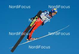 13.03.2010, Holmenkollen, Norway (NOR): Matej Drinovec (SLO), Elan - FIS world cup nordic combined, team HS134/4x5km, Holmenkollen (NOR). www.nordicfocus.com. © Felgenhauer/NordicFocus. Every downloaded picture is fee-liable.