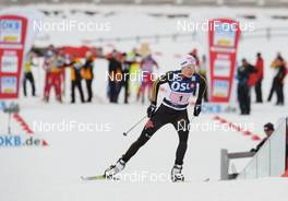 13.03.2010, Holmenkollen, Norway (NOR): Johannes Rydzek (GER), Fischer  - FIS world cup nordic combined, team HS134/4x5km, Holmenkollen (NOR). www.nordicfocus.com. © Felgenhauer/NordicFocus. Every downloaded picture is fee-liable.