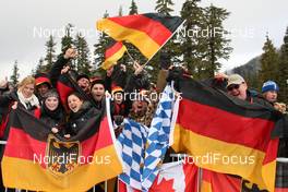 14.02.2010, Whistler, Canada (CAN): Feature, German Fans - Olympic Winter Games Vancouver 2010, nordic combined, individual gundersen HS106/10km, Whistler (CAN). www.nordicfocus.com. © NordicFocus. Every downloaded picture is fee-liable.