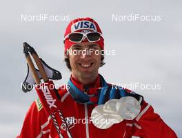 12.03.2010, Whistler, Canada (CAN): Johnny Spillane (USA), Atomic, Swix - Olympic Winter Games Vancouver 2010, nordic combined, medals, Whistler (CAN). www.nordicfocus.com. © NordicFocus. Every downloaded picture is fee-liable.