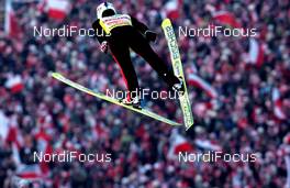 22.01.2010, Zakopane, Poland (POL): Simon Ammann (SUI), Fischer - FIS world cup ski jumping, individual HS134, Zakopane (POL). www.nordicfocus.com. © Domanski/NordicFocus. Every downloaded picture is fee-liable.