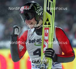 23.01.2010, Zakopane, Poland (POL): Anders Jacobsen (NOR), Fischer  - FIS world cup ski jumping, individual HS134, Zakopane (POL). www.nordicfocus.com. © Domanski/NordicFocus. Every downloaded picture is fee-liable.