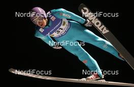 03.02.2010, Klingenthal, Germany (GER): Martin Schmitt (GER), Atomic   - FIS world cup ski jumping, individual HS140, Klingenthal (GER). www.nordicfocus.com. © Domanski/NordicFocus. Every downloaded picture is fee-liable.
