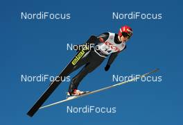 14.03.2010, Holmenkollen, Norway (NOR): Janne Happonen (FIN), Elan - FIS world cup ski jumping, individual HS134, Holmenkollen (NOR). www.nordicfocus.com. © Felgenhauer/NordicFocus. Every downloaded picture is fee-liable.