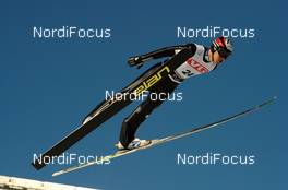 14.03.2010, Holmenkollen, Norway (NOR): Jernej Damjan (SLO), Elan - FIS world cup ski jumping, individual HS134, Holmenkollen (NOR). www.nordicfocus.com. © Felgenhauer/NordicFocus. Every downloaded picture is fee-liable.