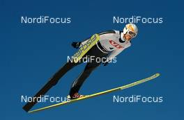14.03.2010, Holmenkollen, Norway (NOR): David Lazzaroni (FRA), Fischer - FIS world cup ski jumping, individual HS134, Holmenkollen (NOR). www.nordicfocus.com. © Felgenhauer/NordicFocus. Every downloaded picture is fee-liable.