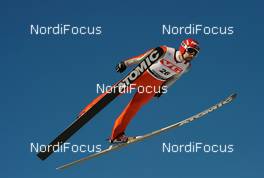 14.03.2010, Holmenkollen, Norway (NOR): Matti Hautamaeki (FIN), Atomic - FIS world cup ski jumping, individual HS134, Holmenkollen (NOR). www.nordicfocus.com. © Felgenhauer/NordicFocus. Every downloaded picture is fee-liable.