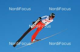 14.03.2010, Holmenkollen, Norway (NOR): Denis Kornilov (RUS), Atomic - FIS world cup ski jumping, individual HS134, Holmenkollen (NOR). www.nordicfocus.com. © Felgenhauer/NordicFocus. Every downloaded picture is fee-liable.