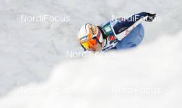 20.03.2010, Planica, Slovenia (SLO): Robert Hrgota (SLO), Elan - FIS world championship ski flying, individual HS215, Planica (SLO). www.nordicfocus.com. © Domanski/NordicFocus. Every downloaded picture is fee-liable.