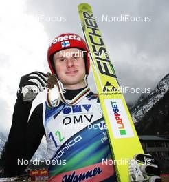 21.03.2010, Planica, Slovenia (SLO): Olli Muotka (FIN), Fischer  - FIS world championship ski flying, medals, Planica (SLO). www.nordicfocus.com. © Domanski/NordicFocus. Every downloaded picture is fee-liable.