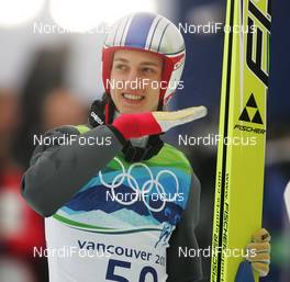13.02.2010, Whistler, Canada (CAN): Gregor Schlierenzauer (AUT), Fischer  - Olympic Winter Games Vancouver 2010, ski jumping, individual HS106, Whistler (CAN). www.nordicfocus.com. © NordicFocus. Every downloaded picture is fee-liable.