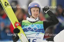 13.02.2010, Whistler, Canada (CAN): Adam Malysz (POL), Fischer  - Olympic Winter Games Vancouver 2010, ski jumping, individual HS106, Whistler (CAN). www.nordicfocus.com. © NordicFocus. Every downloaded picture is fee-liable.