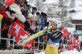 18.12.2010, Engelberg, Switzerland (SUI): Simon Ammann (SUI), Fischer, ODLO - FIS world cup ski jumping, individual HS137, Engelberg (SUI). www.nordicfocus.com. © Manzoni/NordicFocus. Every downloaded picture is fee-liable.