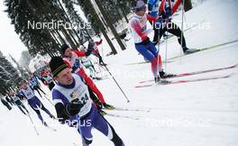 10.01.2010, Liberec, Czech Republic (CZE): start - FIS Marathon Cup Jizerska Padesatka, Liberec (CZE). www.nordicfocus.com. © Domanski/NordicFocus. Every downloaded picture is fee-liable.