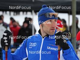 07.03.2010, Mora, Sweden (SWE): Marco Cattaneo (ITA), Swix, Ski Trab, Rudy Project at the start - Worldloppet / FIS Marathon Cup Vasaloppet, Mora (SWE). www.nordicfocus.com. © Hemmersbach/NordicFocus. Every downloaded picture is fee-liable.
