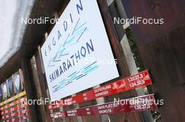 13.03.2010, Scuol, Switzerland (SUI): The wall of fame with all records - FIS Marathon Cup Engadin Skimarathon, Scuol (SUI). www.nordicfocus.com. © Manzoni/NordicFocus. Every downloaded picture is fee-liable.