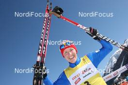 14.03.2010, Scuol, Switzerland (SUI): Susanne Nystroem (SWE), Madshus, Rottefella - FIS Marathon Cup Engadin Skimarathon, Scuol (SUI). www.nordicfocus.com. © Manzoni/NordicFocus. Every downloaded picture is fee-liable.