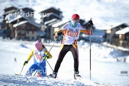 18.12.2010, Livigno, Italy (ITA): Children's race during Lasgambeda - Kidz Race La Sgambeda Minisgambeda, Livigno (ITA). www.nordicfocus.com. Â© Felgenhauer/NordicFocus. Every downloaded picture is fee-liable.