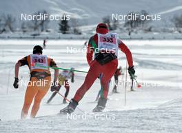 19.12.2010, Livigno, Italy (ITA): athletes in the downhill - FIS Marathon Cup La Sgambeda, Livigno (ITA). www.nordicfocus.com. Â© Felgenhauer/NordicFocus. Every downloaded picture is fee-liable.