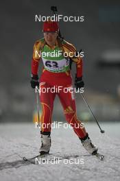 08.01.2011, Oberhof, Germany (GER): Xue Dong (CHN), Fischer, Salomon, Swix, adidas - IBU world cup biathlon, sprint women, Oberhof (GER). www.nordicfocus.com. © Manzoni/NordicFocus. Every downloaded picture is fee-liable.